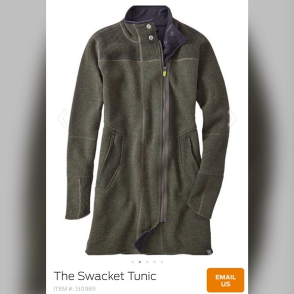 Title Nine Swacker Tunic Women's Size XS Green - Picture 1 of 13